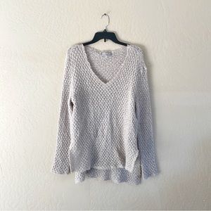 Mercer &‎ Taylor Textured Knit V Neck Sweater